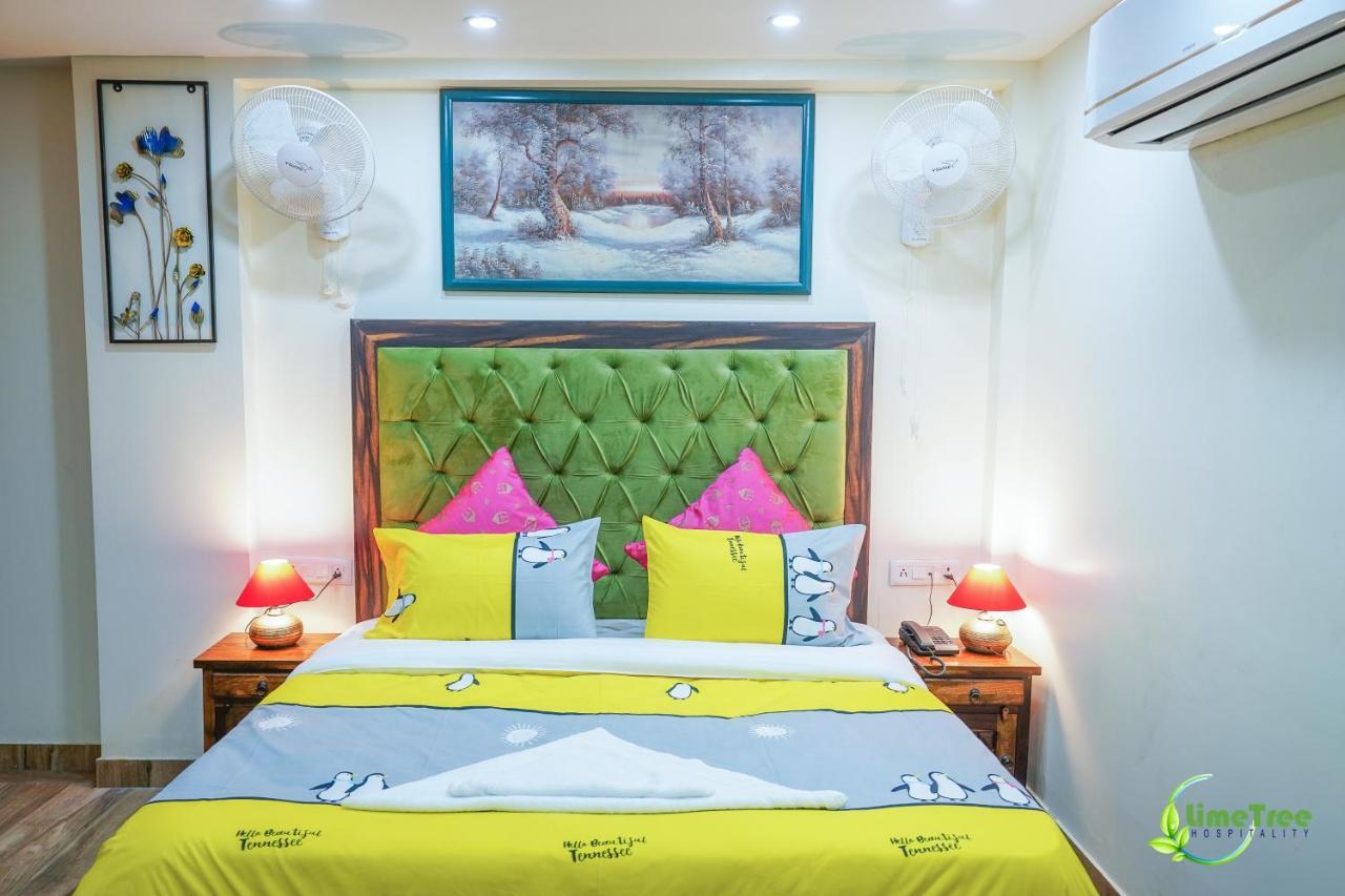 Lime Tree Hotel Near 32Nd Avenue Sector 29 Ґурґаон Екстер'єр фото