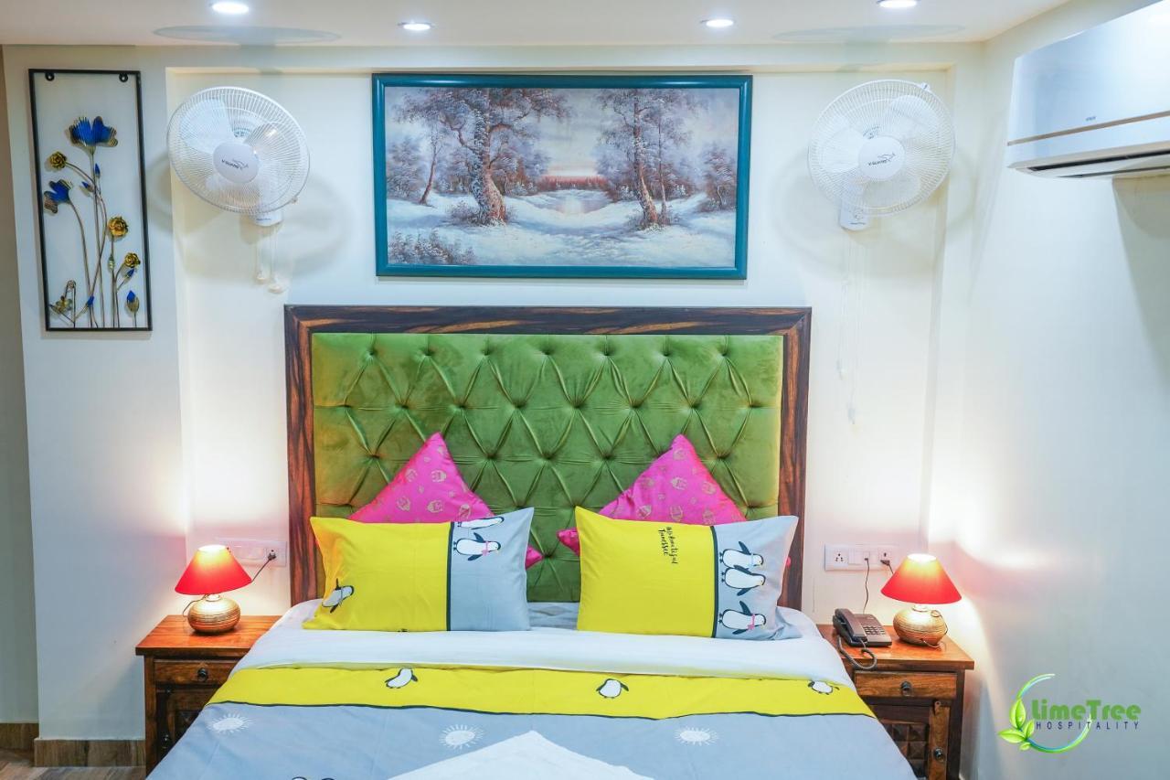Lime Tree Hotel Near 32Nd Avenue Sector 29 Ґурґаон Екстер'єр фото